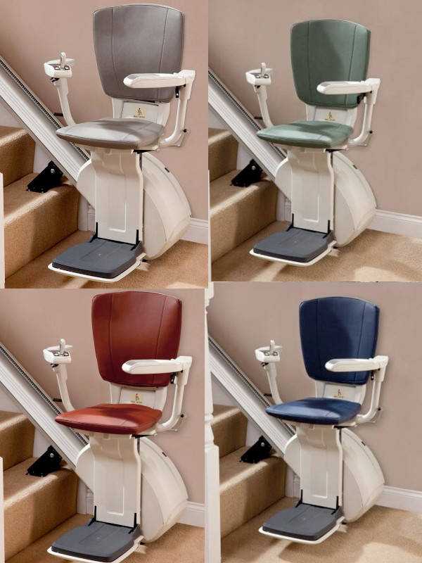 access bdd homeglide extra stairlift colours