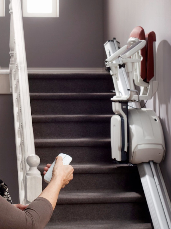 homeglide extra straight stairlift remote control