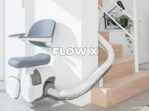 flow X curved stairlift